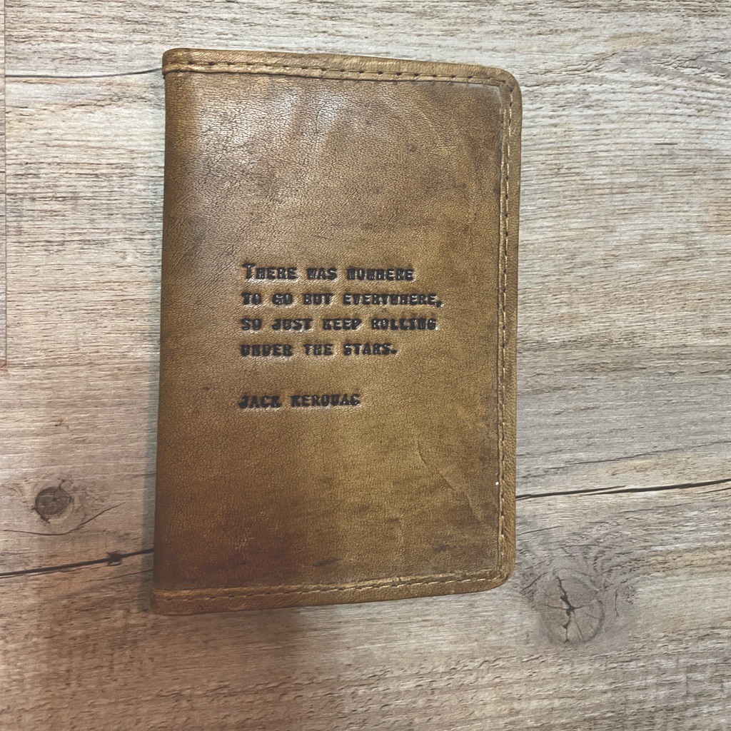 Leather Passport Cover  Card Holder